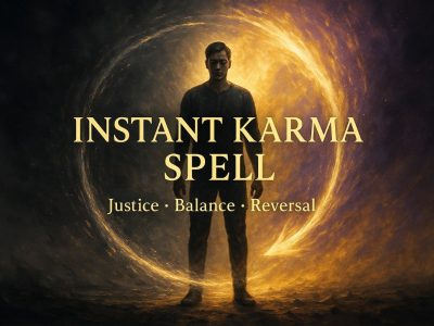 instant karma spell ritual for spiritual balance and justice