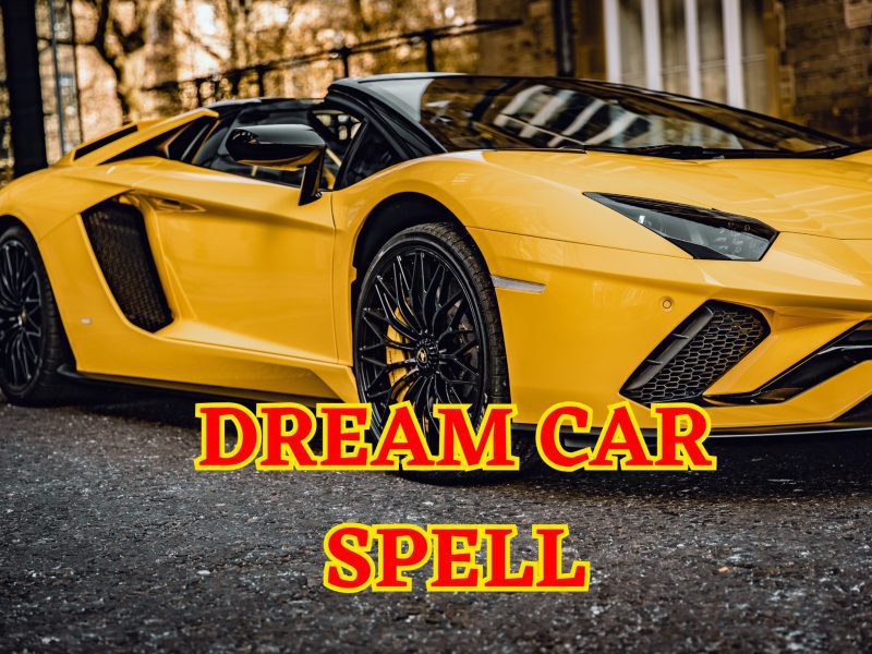 Dream Car Manifestation Spell