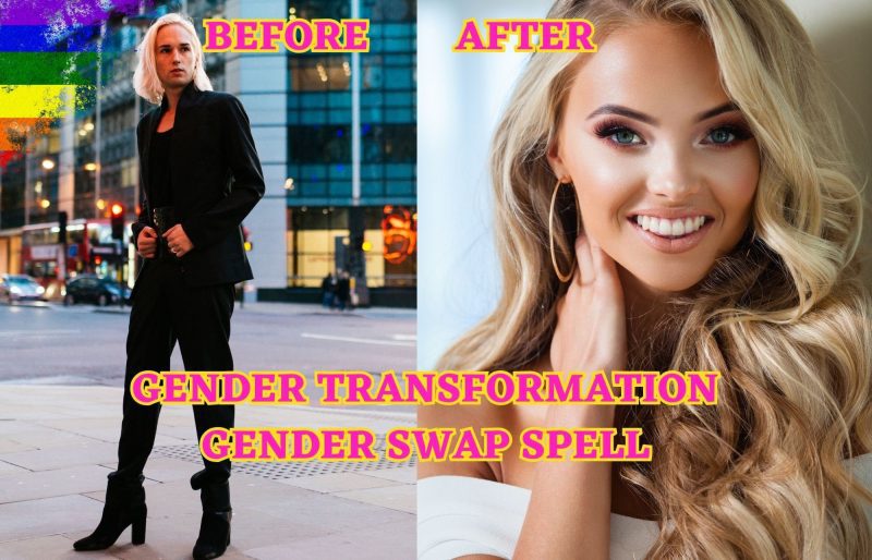 LGBTQ Gender Swap Spell – Male to Female