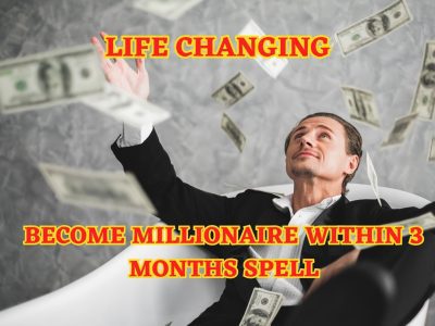 Become a Millionaire in 3 Months Spell