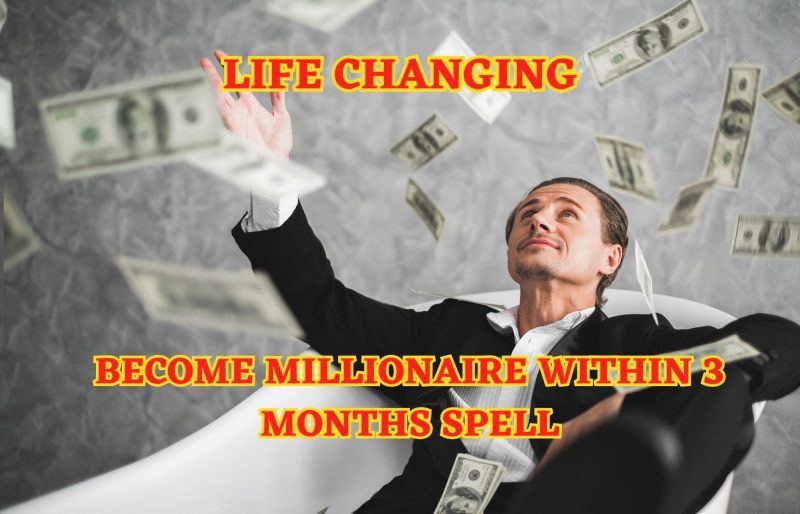 Become a Millionaire in 3 Months Spell