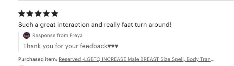 LGBTQ Gender Swap Spell – Male to Female - Image 7