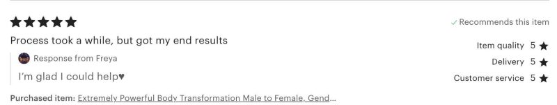 LGBTQ Gender Swap Spell – Male to Female - Image 8