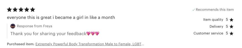 Body Transformation Spell – Male to Female LGBTQ - Image 6