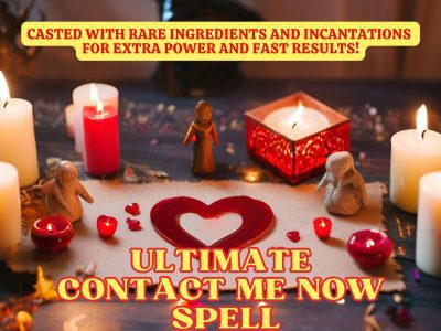 Contact Me Now Love Spell