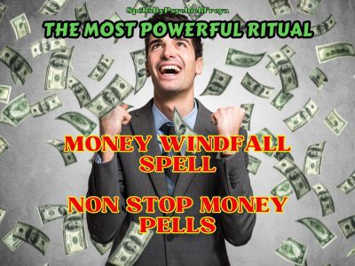 Money Windfall Attraction Spell