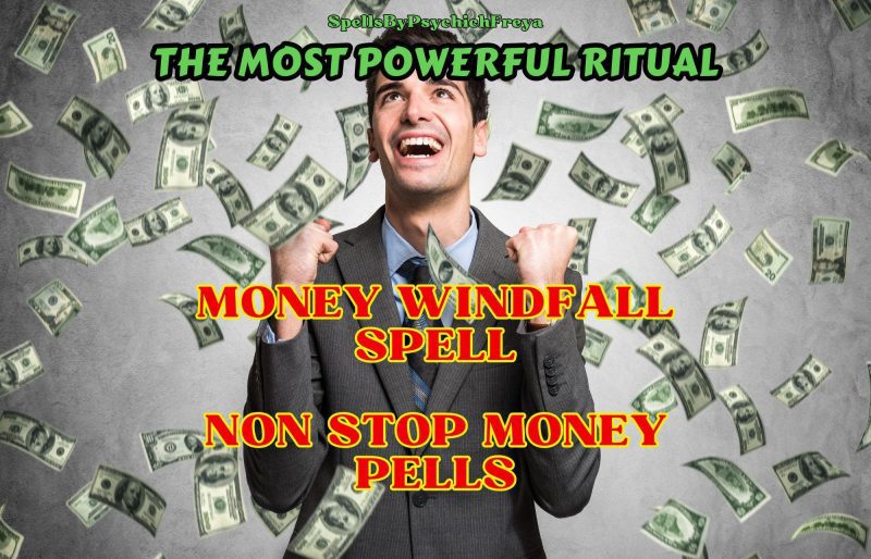 Money Windfall Attraction Spell