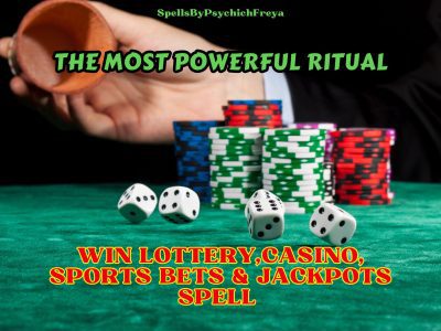 Gambling Luck, Lottery, Jackpot Winning Spell