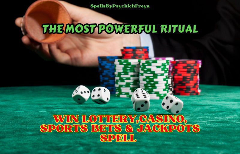 Gambling Luck, Lottery, Jackpot Winning Spell