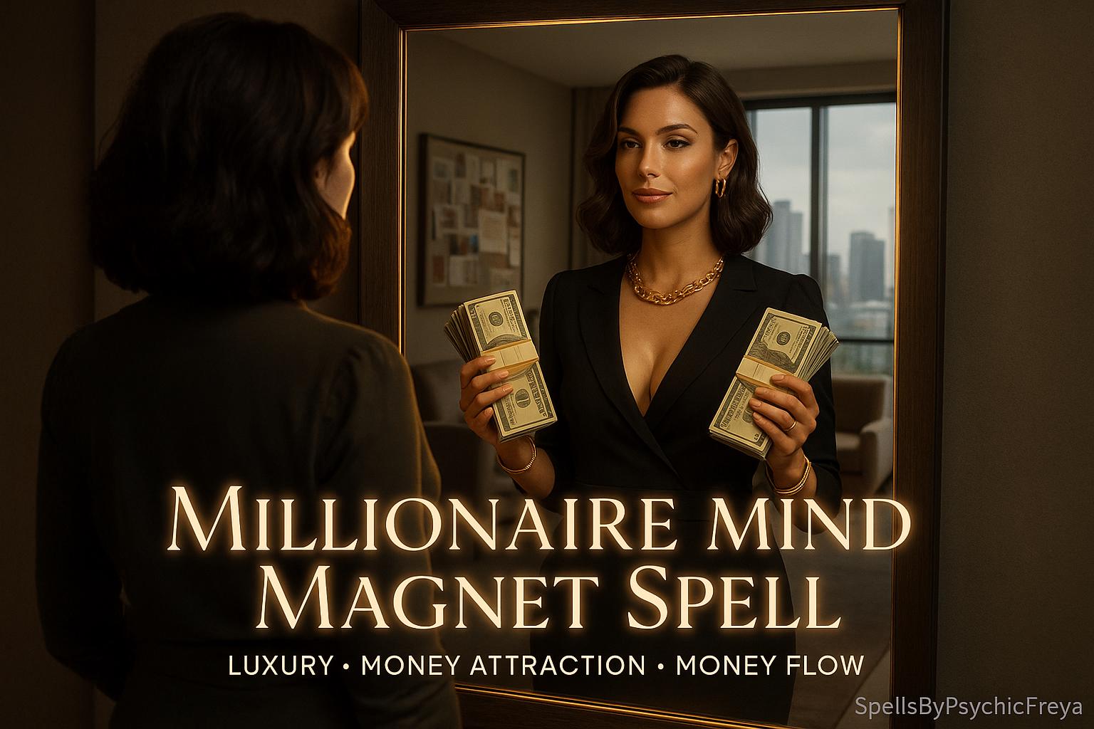 Millionaire Mind Magnet Spell – Luxury, Money Attraction
