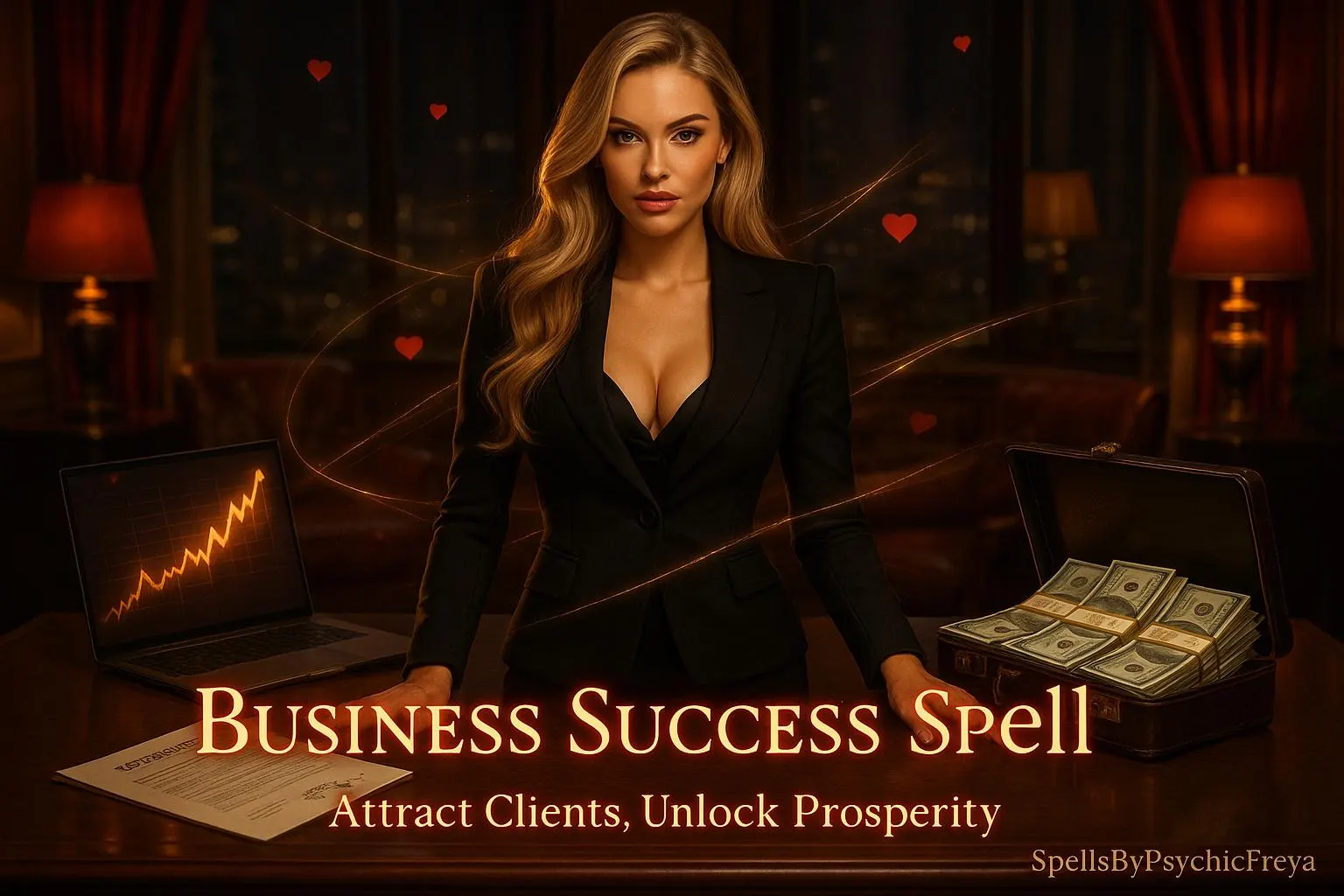 Business Success Spell – Attract Clients, Increase Sales