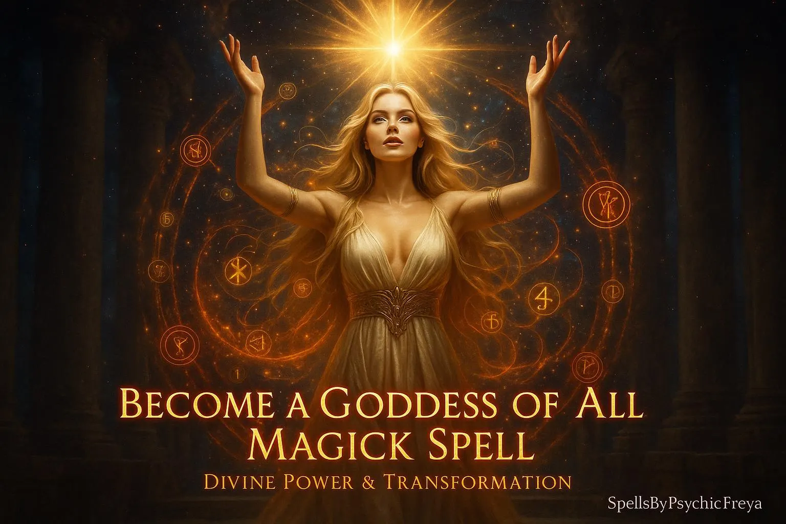 Become a Goddess of All Magic Spell