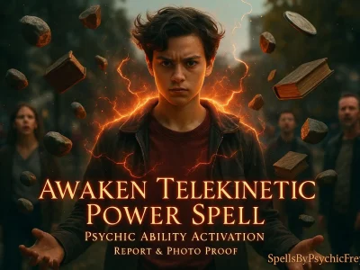 Awaken Telekinetic Power Spell – Psychic Ability Activation