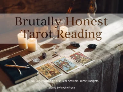 Brutally Honest Tarot Reading – No Sugarcoating, Direct Truth, Psychic Insights