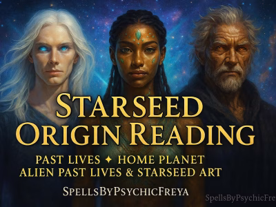 Starseed Origin Astrology Reading – Discover Your Home Planet, Past Lives & Galactic Soul Mission | Psychic Insights + True Self Portrait