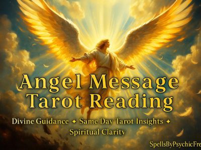 Message From Your Spirit Guides Tarot Reading – Psychic Guidance, Spiritual Clarity & Same Day Insights