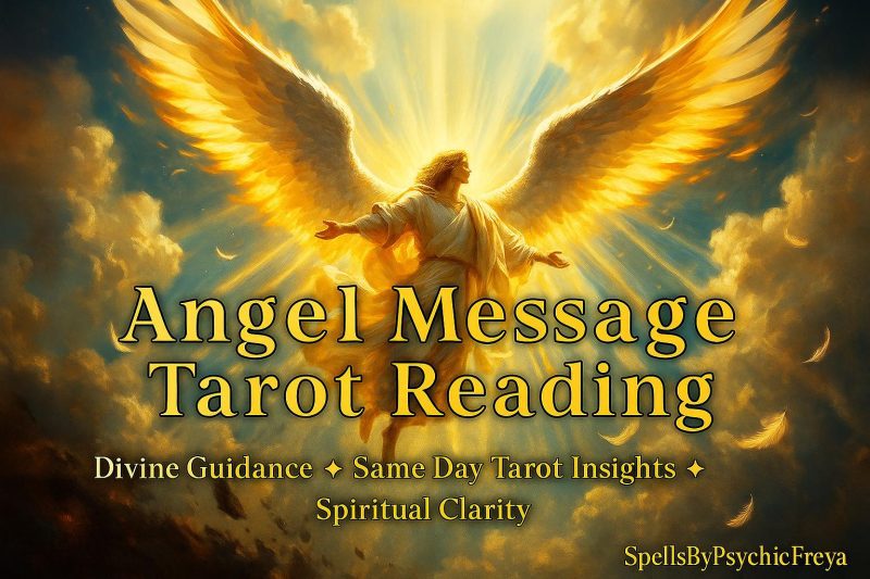 Message From Your Spirit Guides Tarot Reading – Psychic Guidance, Spiritual Clarity & Same Day Insights