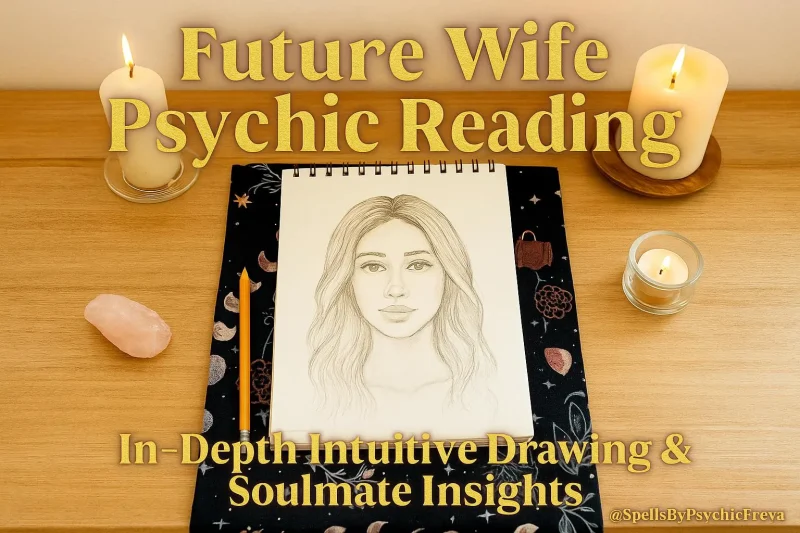 Future Wife Psychic Reading – Intuitive Drawing And Soulmate Insights | In-Depth Portrait & First Meeting Details