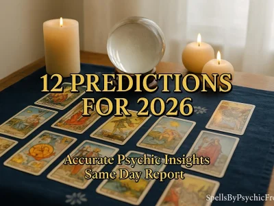 12 Future Predictions for 2026 - Psychic Reading
