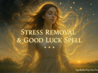 Stress Removal & Good Luck Spell