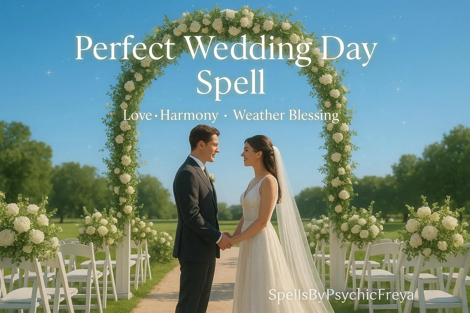 Perfect Wedding Day Spell – Peace, Joy And Weather Blessing