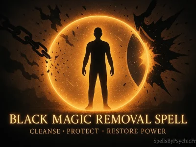 Black Magic Removal Spell – Cleanse, Protect And Restore Power
