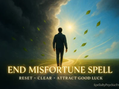 End Misfortune Spell – Reset, Clear And Attract Good Luck