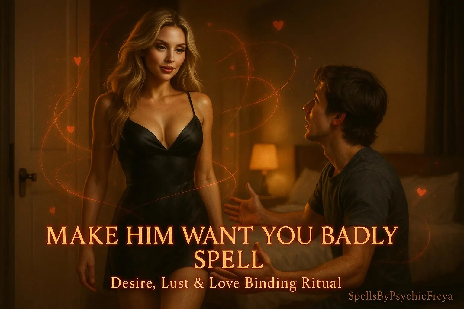 Make Him Want You Badly Spell – Desire, Lust And Love Binding