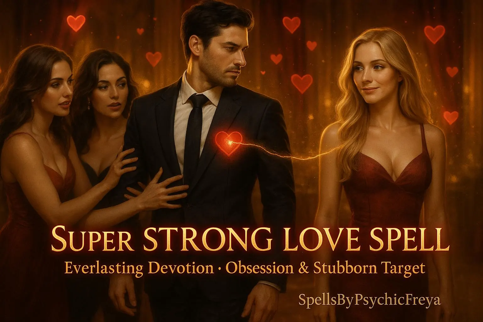 Strong Love Spell – Devoted Obsession And Eyes Only For You