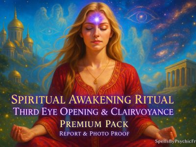 Spiritual Awakening Ritual Premium Pack– Third Eye Opening & Clairvoyance