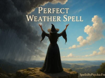 Weather Control Spell: Sunshine, Rain, Storms