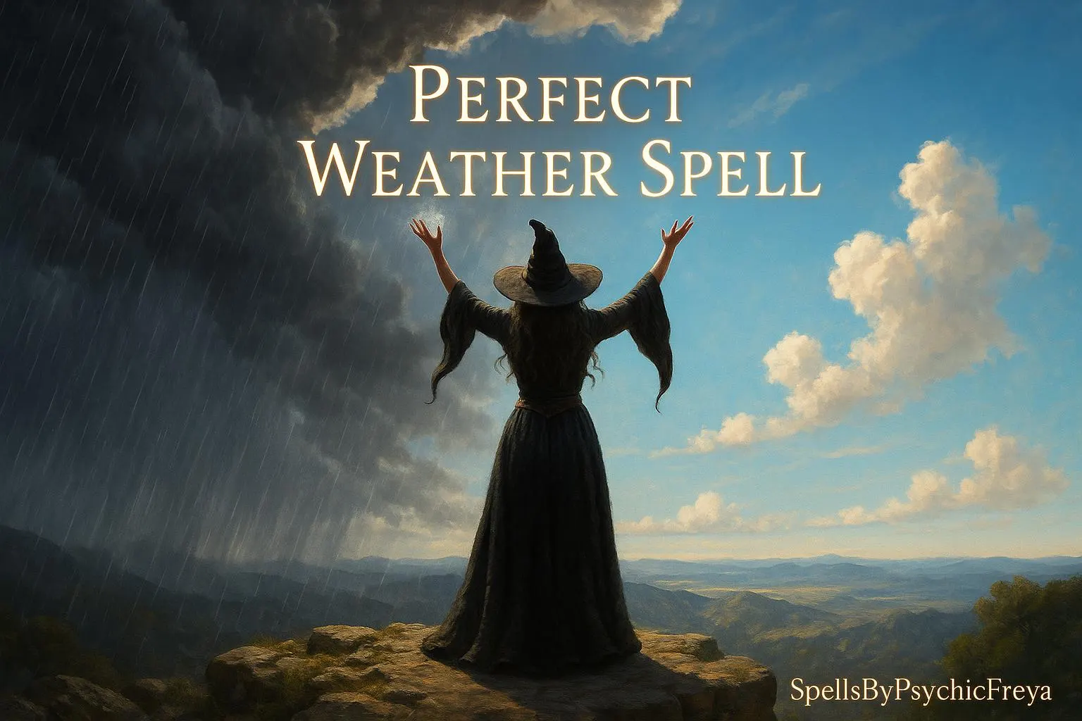 Weather Control Spell: Sunshine, Rain, Storms