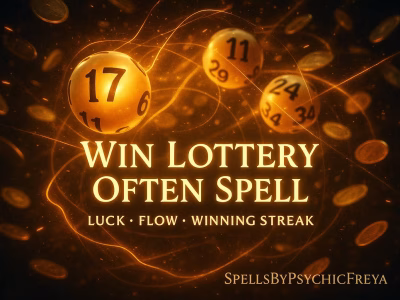 Win Lottery Often Spell – Luck, Flow And Winning Streak