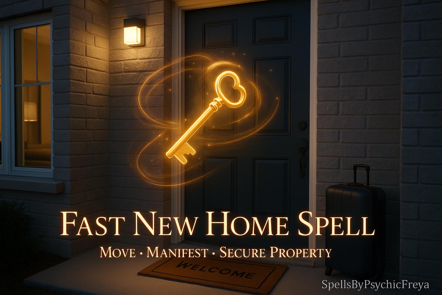Fast New Home Spell – Move, Manifest And Secure Property