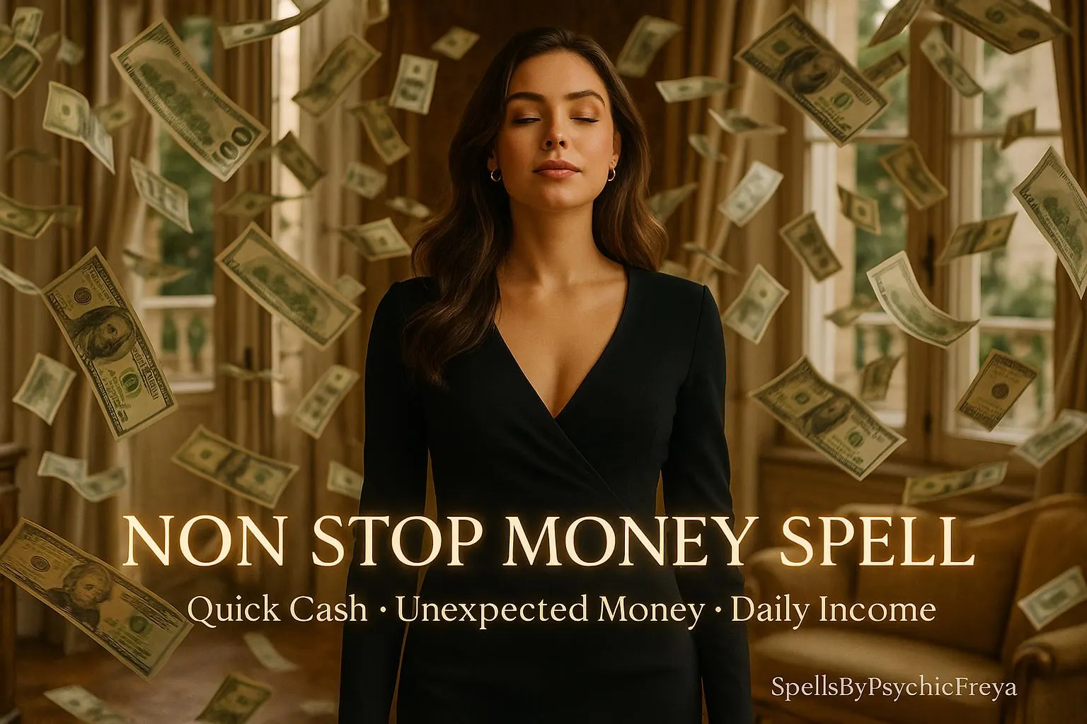 Non Stop Money Spell – Quick Cash And Daily Income