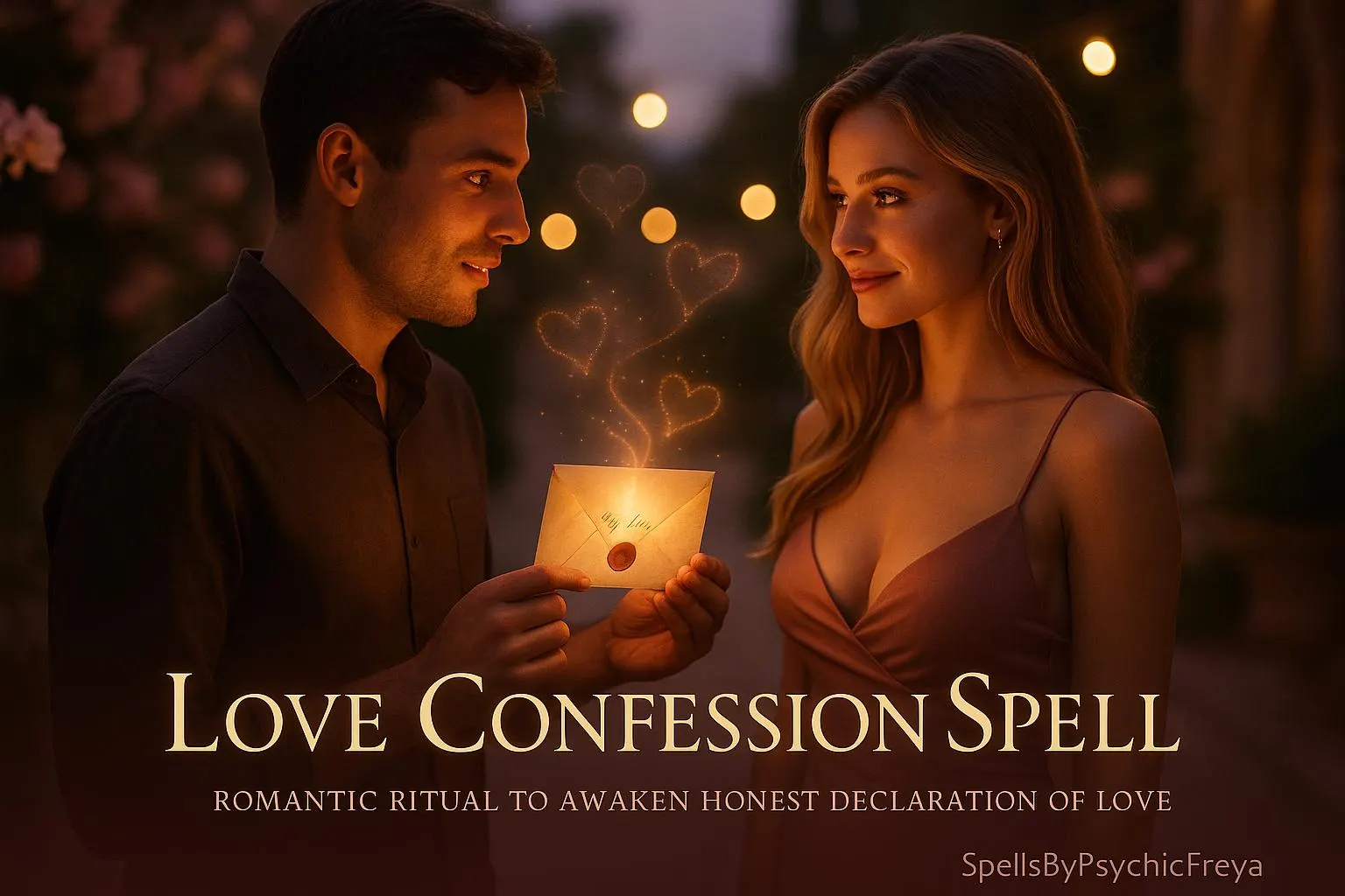Love Confession Spell: Open Heart, Admit True Feelings