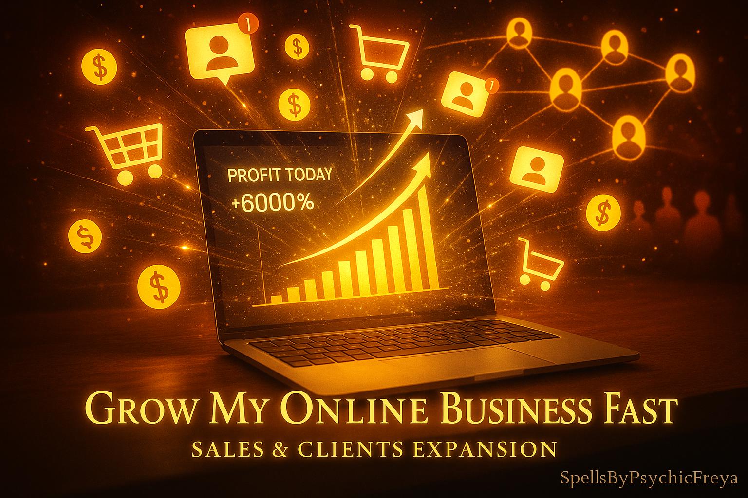 Grow My Online Business Fast Spell