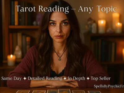 Tarot Reading – Any Topic | Same Day Accurate Psychic Guidance