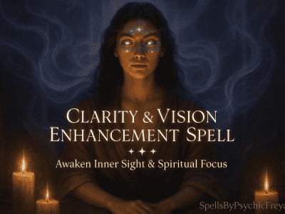 Clarity & Vision Enhancement Spell – Spiritual Focus, Inner Sight & Intuitive Awareness